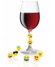 Marcadores de copas emoticonos