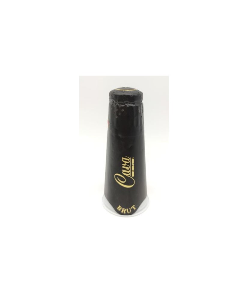 capsula complex negra "cava brut" 122mm