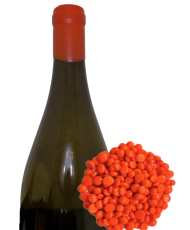 Granulated synthetic orange...