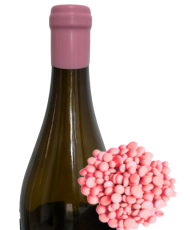 Granulated synthetic pink...