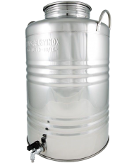 Bidón de acero inoxidable...