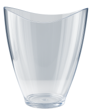 Xampanyera acrílica forma ona