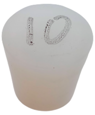 Bouchon en silicone numéro 10