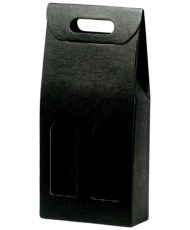 Maleta negra con ventana...