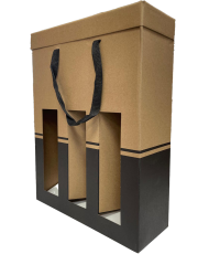 Estuche 3 bot. kf/negro...