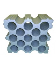 porex bottle rack grey 15 bottles