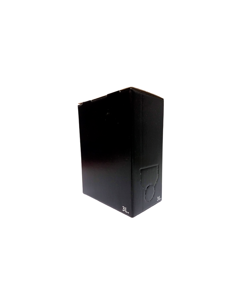 Caja bag in box 3 litros color negro