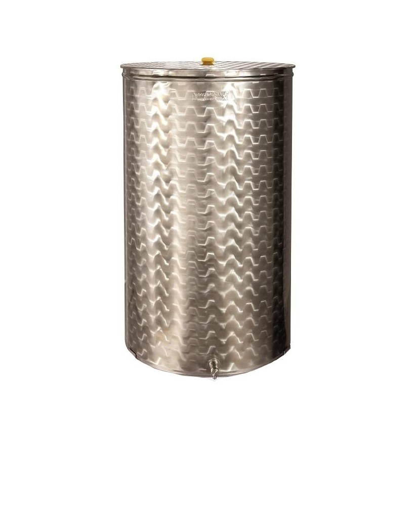 Stainless steel tank for wine 500Lts. tap, dust cap