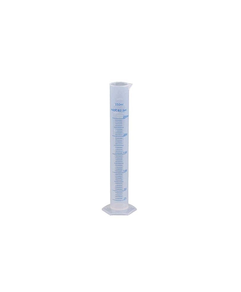 Cylindre d'essai en plastique de 250 ml