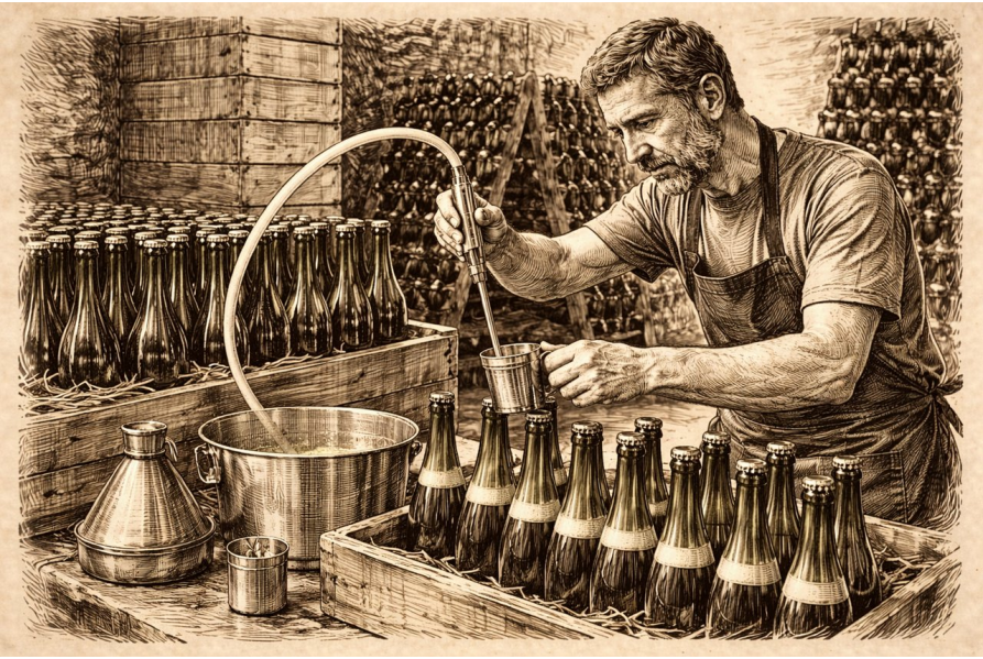 CAVA. TEMPS DE TIRAGE