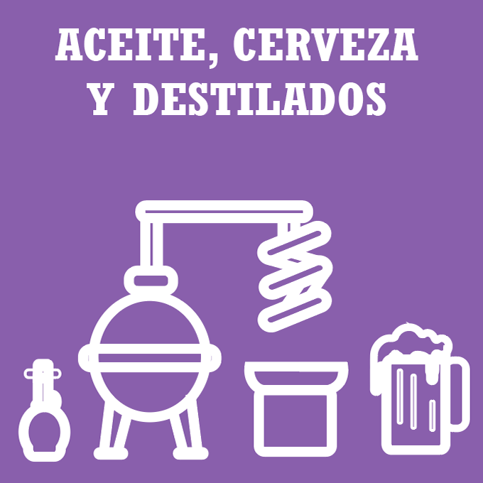 Aceite Cerveza y Destilados